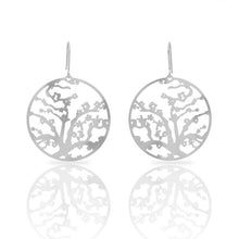 Load image into Gallery viewer, Almond Blossom Silver Earring
