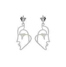 Load image into Gallery viewer, BESO VENECIA KISS SILVER EARRING
