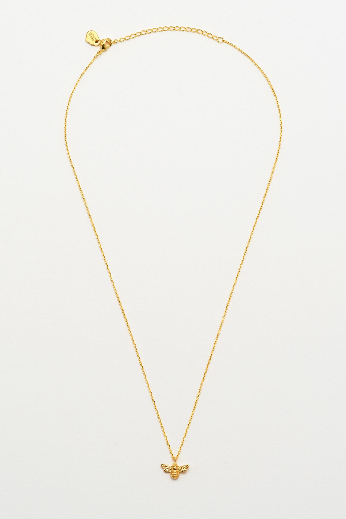 Bee Necklace - Gold Plated