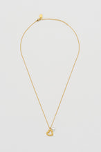 Load image into Gallery viewer, Double Heart Charm Necklace - Gold and Silver Plated
