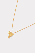 Load image into Gallery viewer, Hummingbird Pendant Necklace Gold Plate
