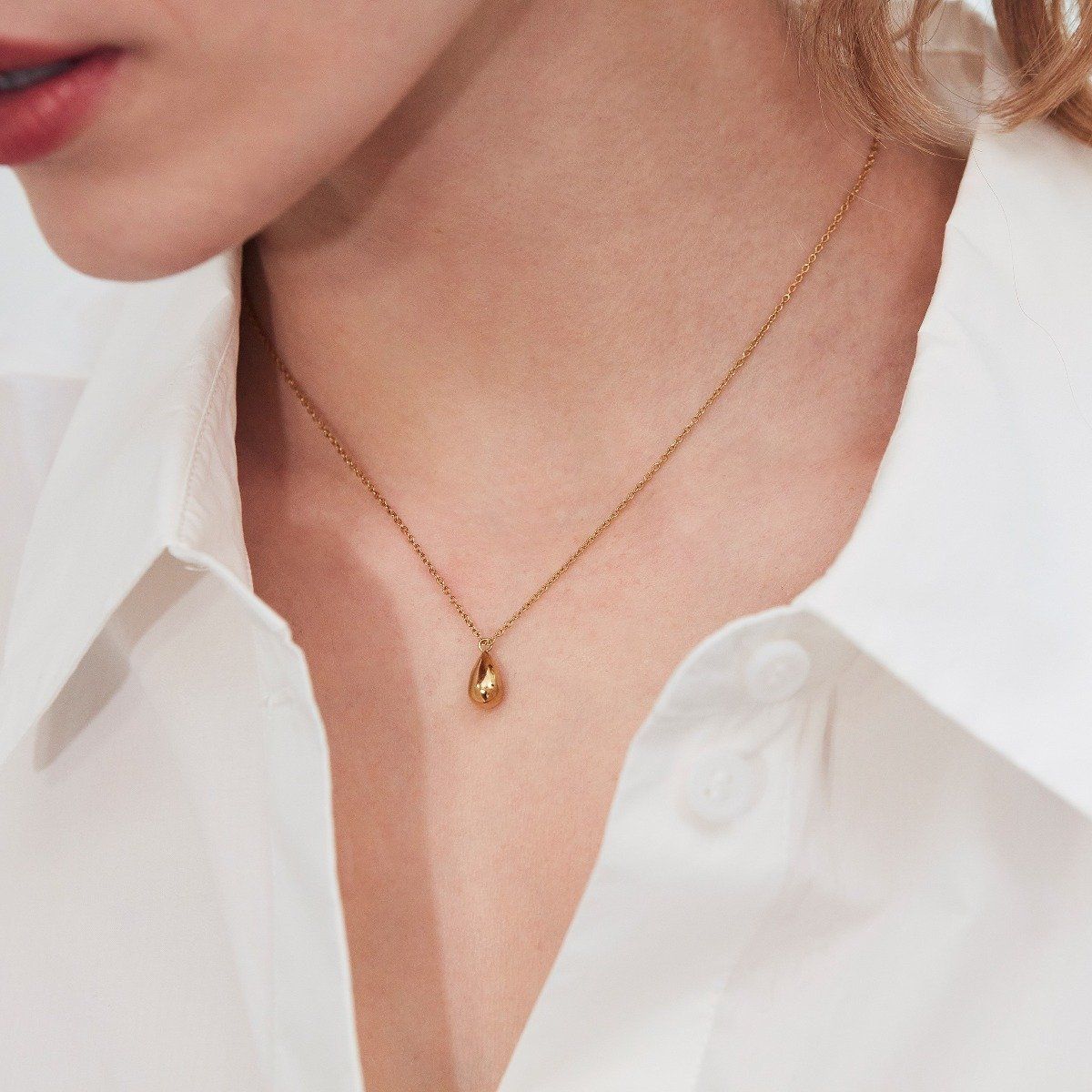 EDBLAD Drop Mini Necklace Gold