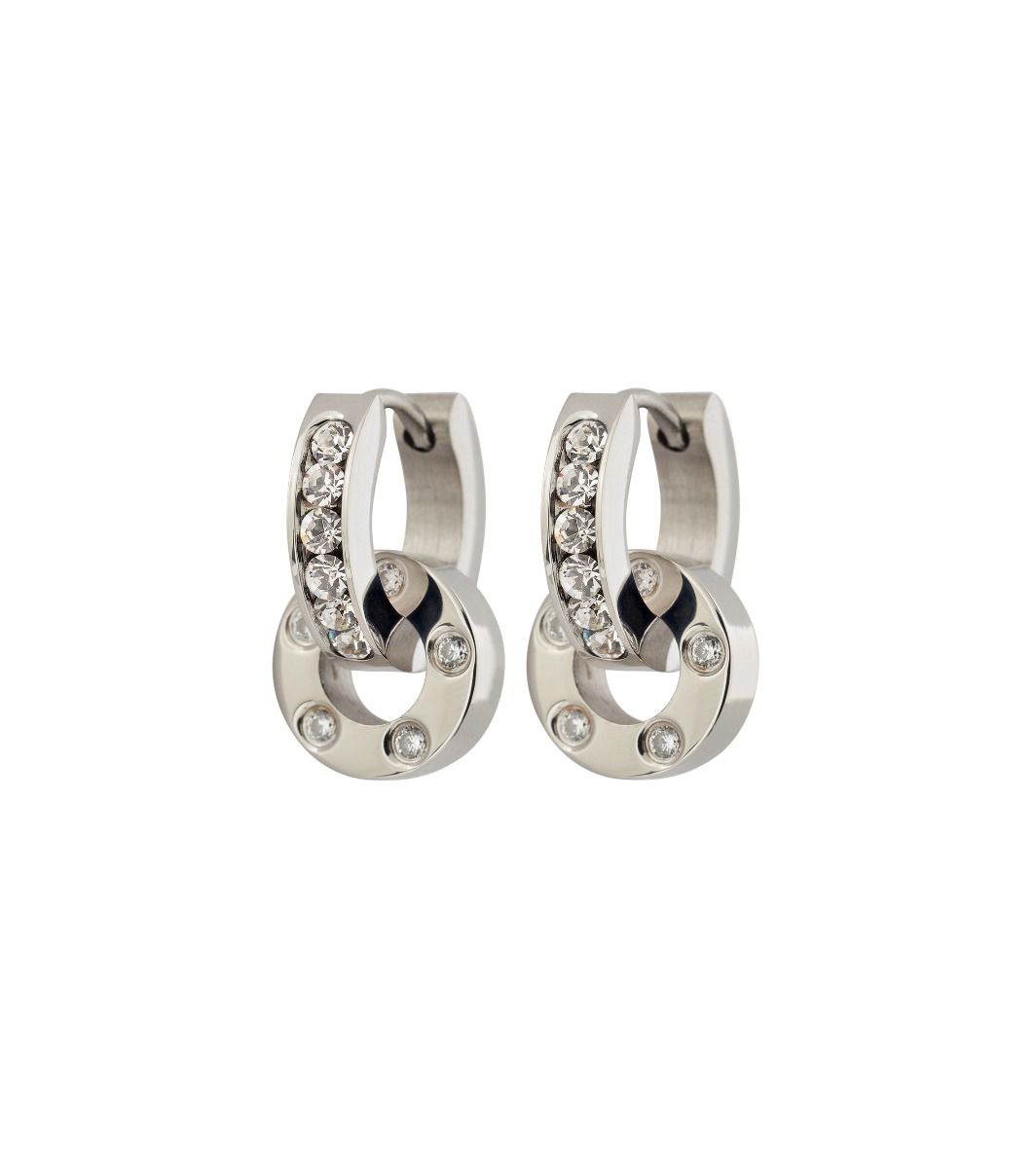 Ida Orbit Earrings Steel