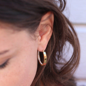 Monaco Earrings Small Gold