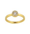Thassos Ring Mini Gold