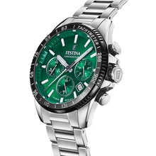 Load image into Gallery viewer, FESTINA MEN&#39;S GREEN STAINLESS STEEL WATCH BRACELET
