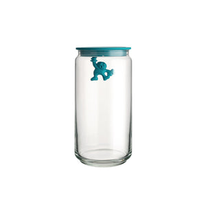 GIANNI Storage jar - a little man holding on tight