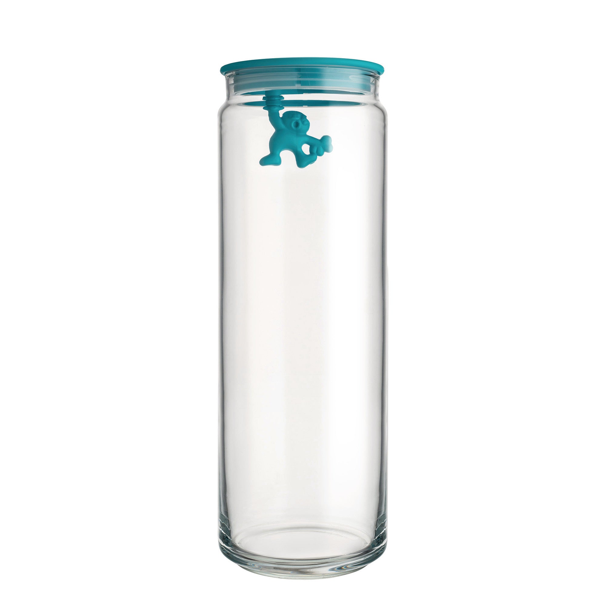 GIANNI Storage jar - a little man holding on tight