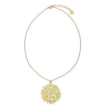 Load image into Gallery viewer, HORTENSIA GOLD SHORT PENDANT
