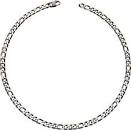 Unique & Co tte & Polished Stainless Steel Necklace