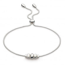 Load image into Gallery viewer, Kit Heath coast Tumble Sand RP Toggle Bracelet - Silver
