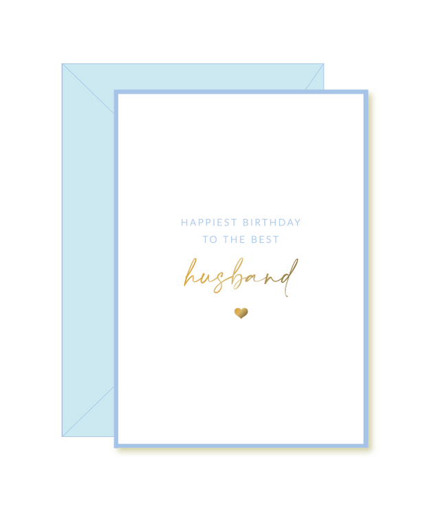 YF husband birthday greeting card