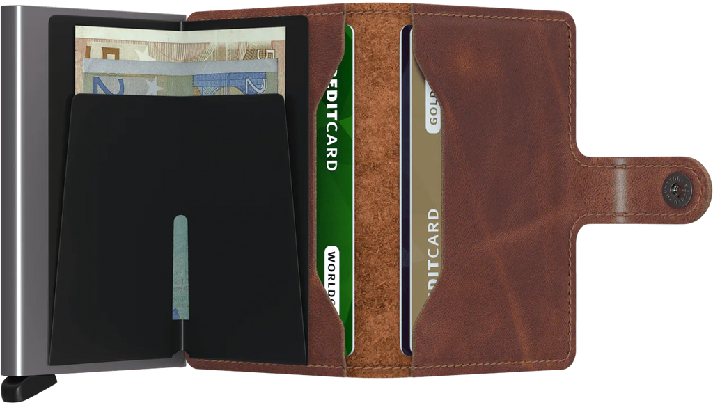MV Miniwallet- Vintage Leather