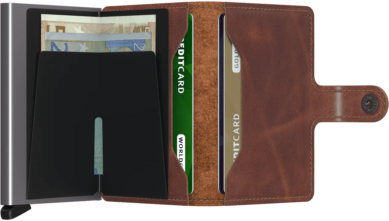 MV Miniwallet- Vintage Leather