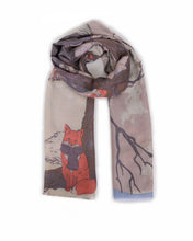 Load image into Gallery viewer, Winter Chums Print Scarf
