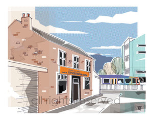 CONTEMPORARY DIGITAL ART Sheffield Steel City Greetings