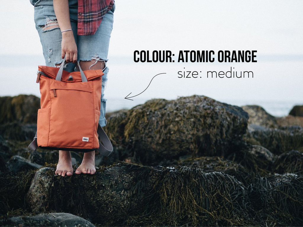 ROKA Sustainable Finchley A bag - ATOMIC ORANGE
