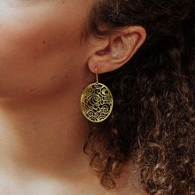 Load image into Gallery viewer, THE STARRY NIGHT GOLD EARRING
