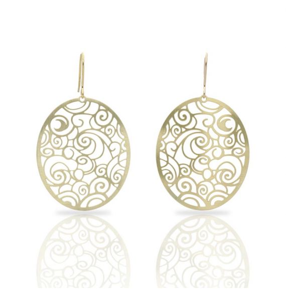 THE STARRY NIGHT GOLD EARRING